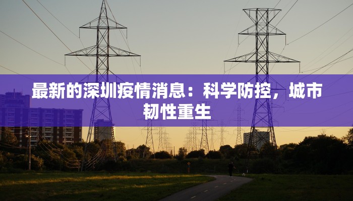最新的深圳疫情消息：科学防控，城市韧性重生