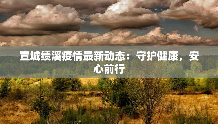宣城绩溪疫情最新动态：守护健康，安心前行
