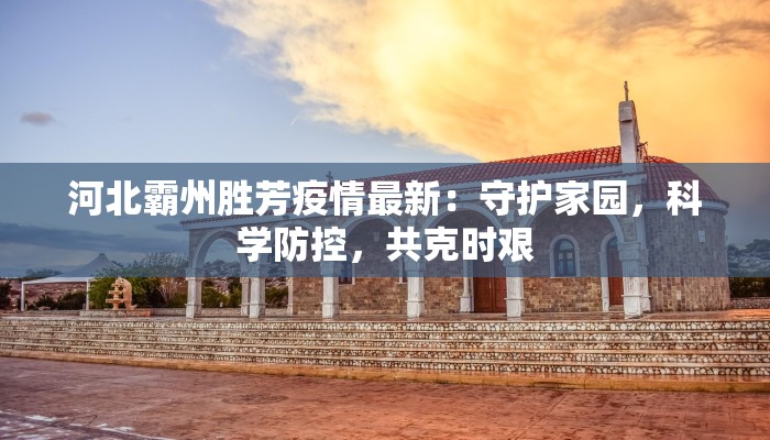河北霸州胜芳疫情最新：守护家园，科学防控，共克时艰
