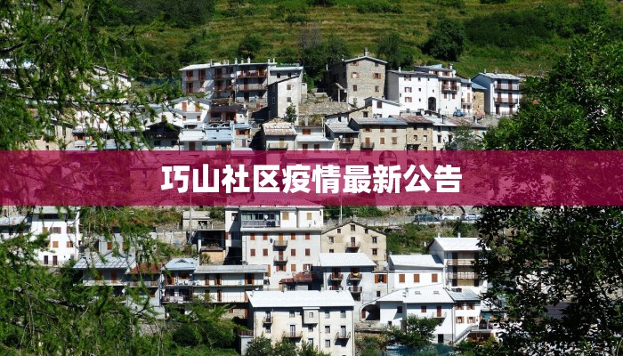 巧山社区疫情最新公告