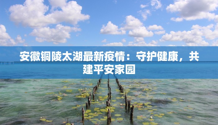 安徽铜陵太湖最新疫情:守护健康,共建平安家园 安徽铜陵太湖最新疫情:守护健康,共建平安家园