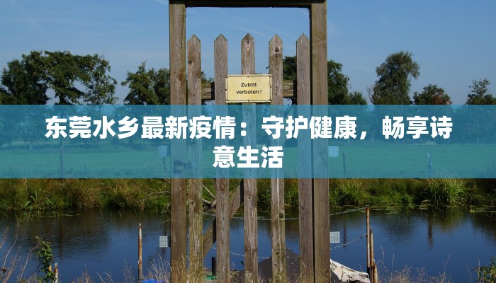 东莞水乡最新疫情：守护健康，畅享诗意生活