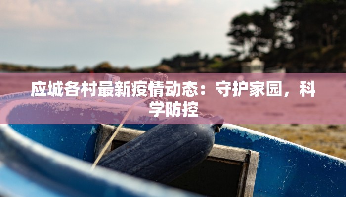 应城各村最新疫情动态：守护家园，科学防控